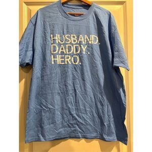 Husband Daddy Hero T-shirt size XL